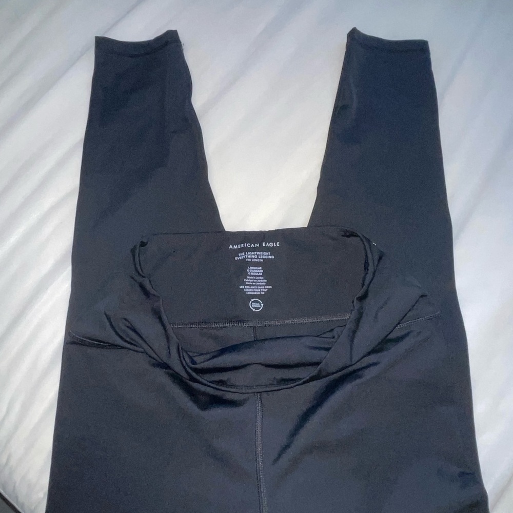 American Eagle Brand Leggings, Black size Large